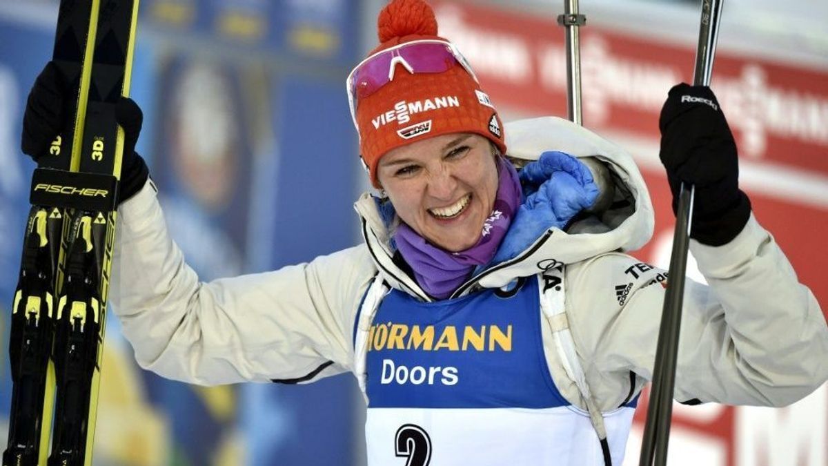 Spitzen-Biathletin Denise Herrmann