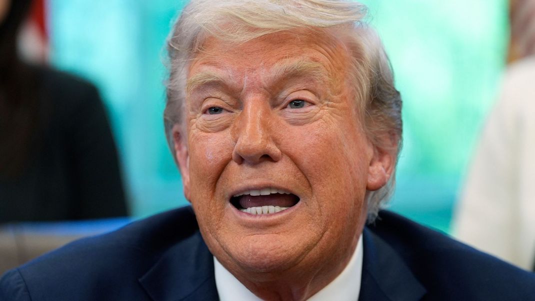 Erneut im Angriffsmodus: US-Präsident Donald Trump (Bild).