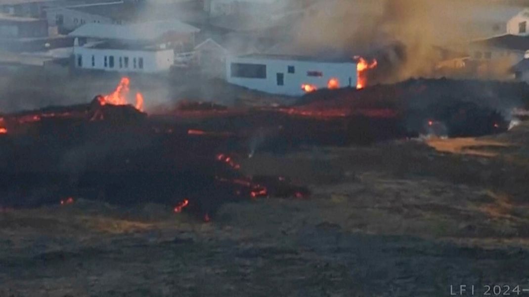 Die Situation für den isländischen Fischerort Grindavik wird immer dramatischer.