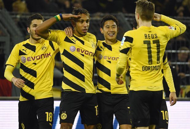 
                <strong>Raus aus den Abstiegsplätzen</strong><br>
                "Melde gehorsam: Der Sieg ist eingetütet!": Dank des verdienten 4:2-Erfolgs gegen Mainz verabschiedet sich der BVB zumindest vorübergehend von den Abstiegsplätzen. Am kommenden Freitag kommt es dann zum Duell beim momentaen Schlusslicht VfB Stuttgart.
              