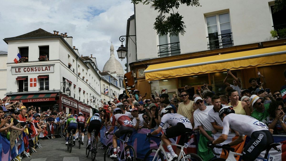 Schon bei Olympia war Montmartre ein Hingucker