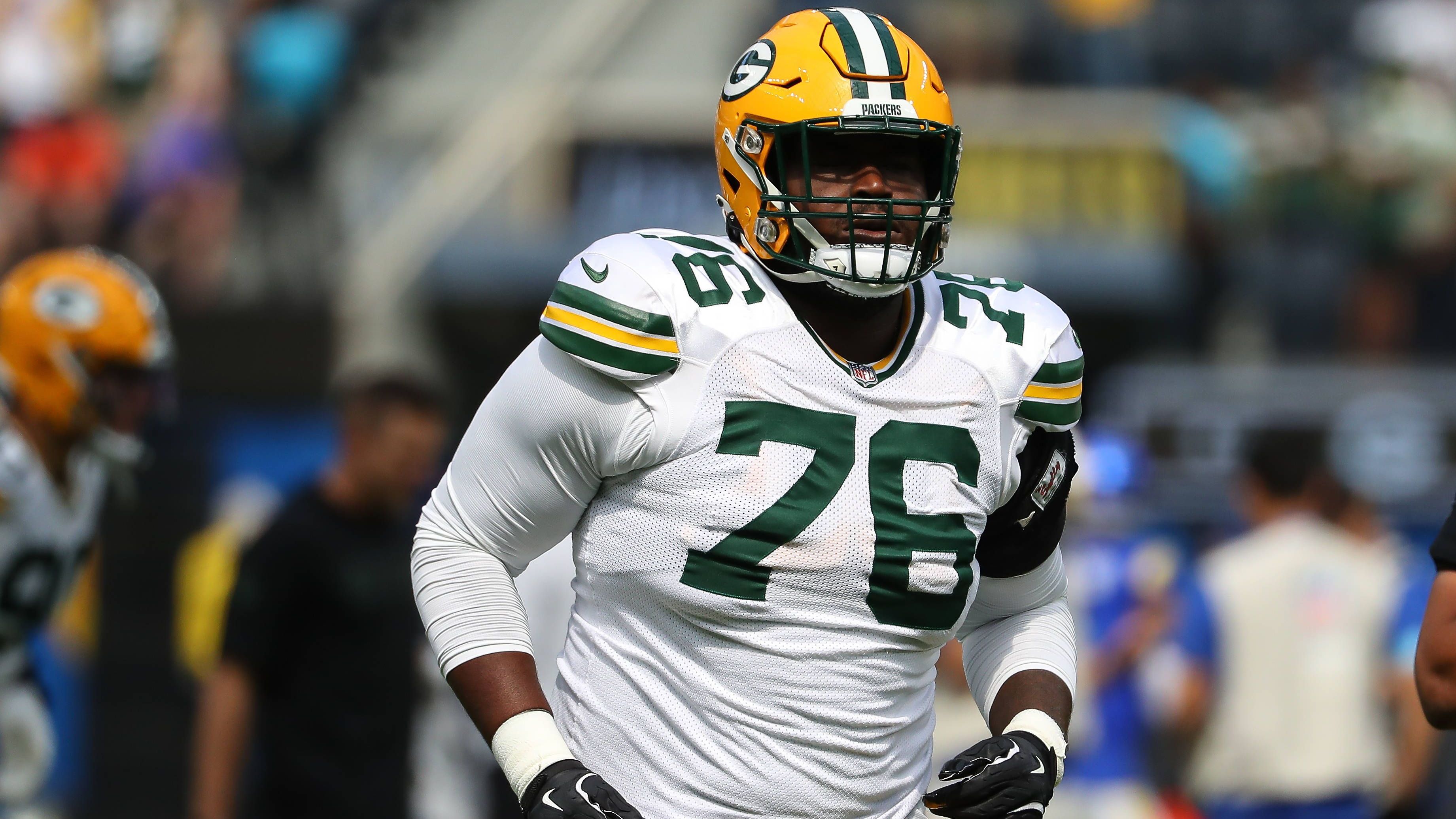<strong>16. Platz (geteilt):</strong> Kadeem Telfort (Green Bay Packers)&nbsp;<br><strong>Speed-Rating:</strong> 58