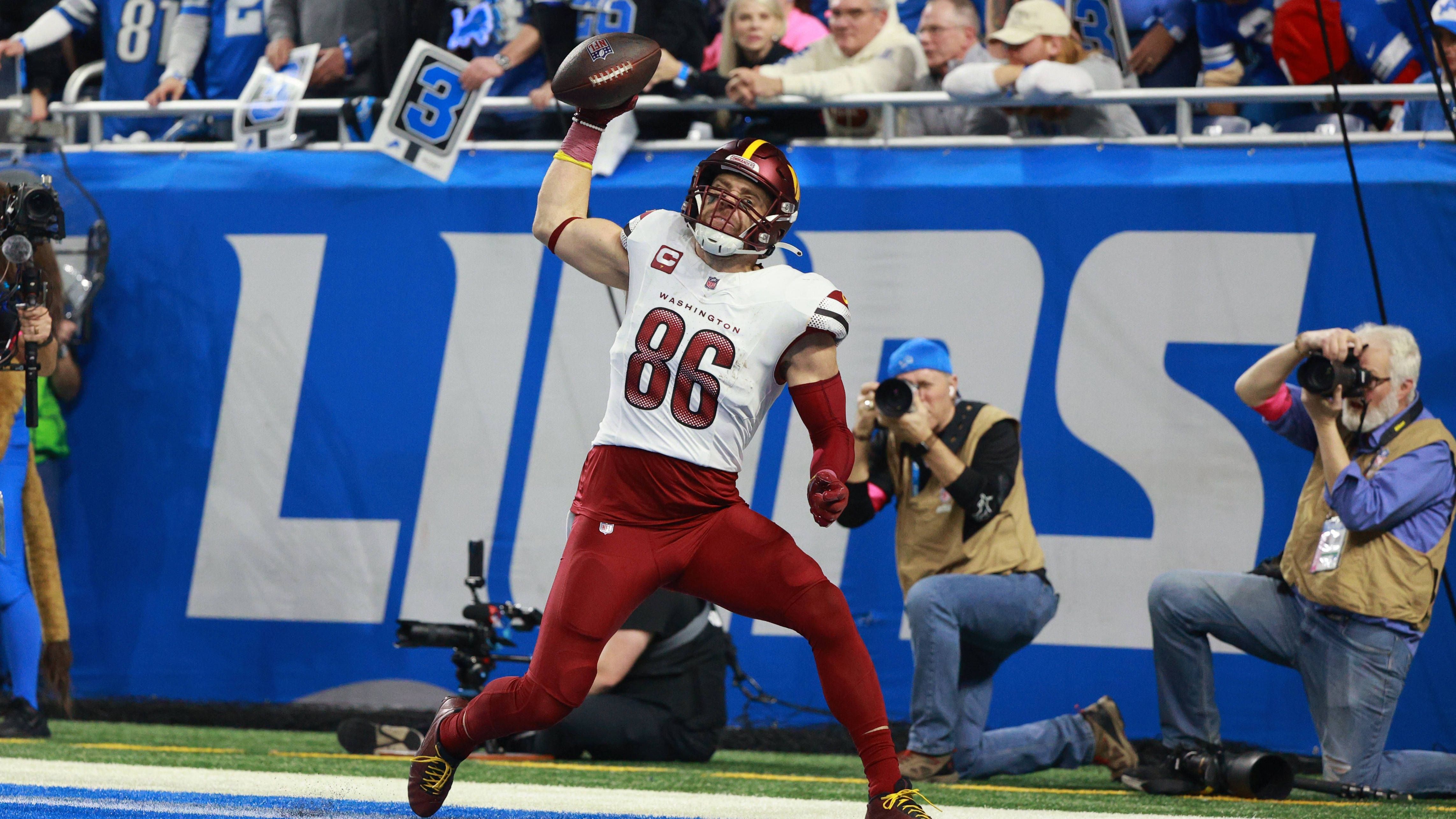 <strong>5. Platz: Zach Ertz – 78,17 Millionen Dollar<br></strong>- Saisons aktiv: seit 2013<br>- Teams: Philadelphia Eagles, Arizona Cardinals, Washington Commanders