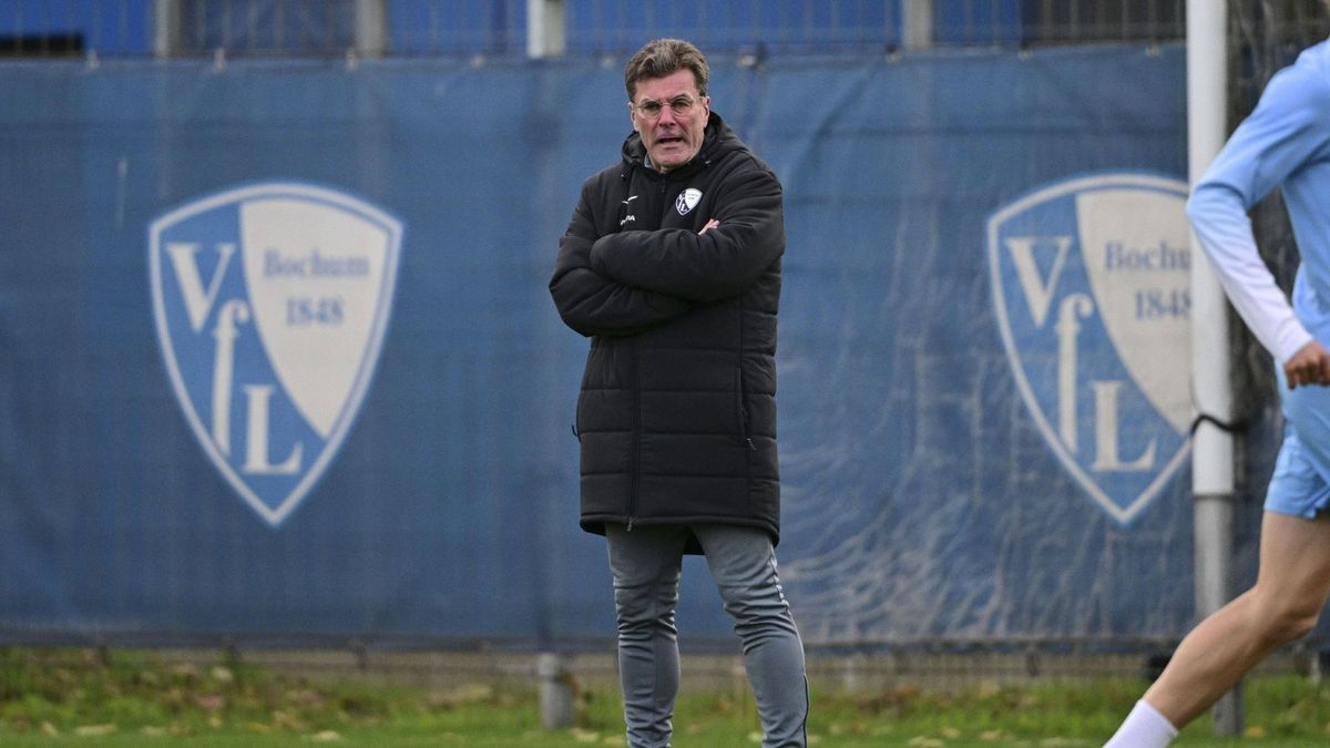 Bochums Trainer Dieter Hecking