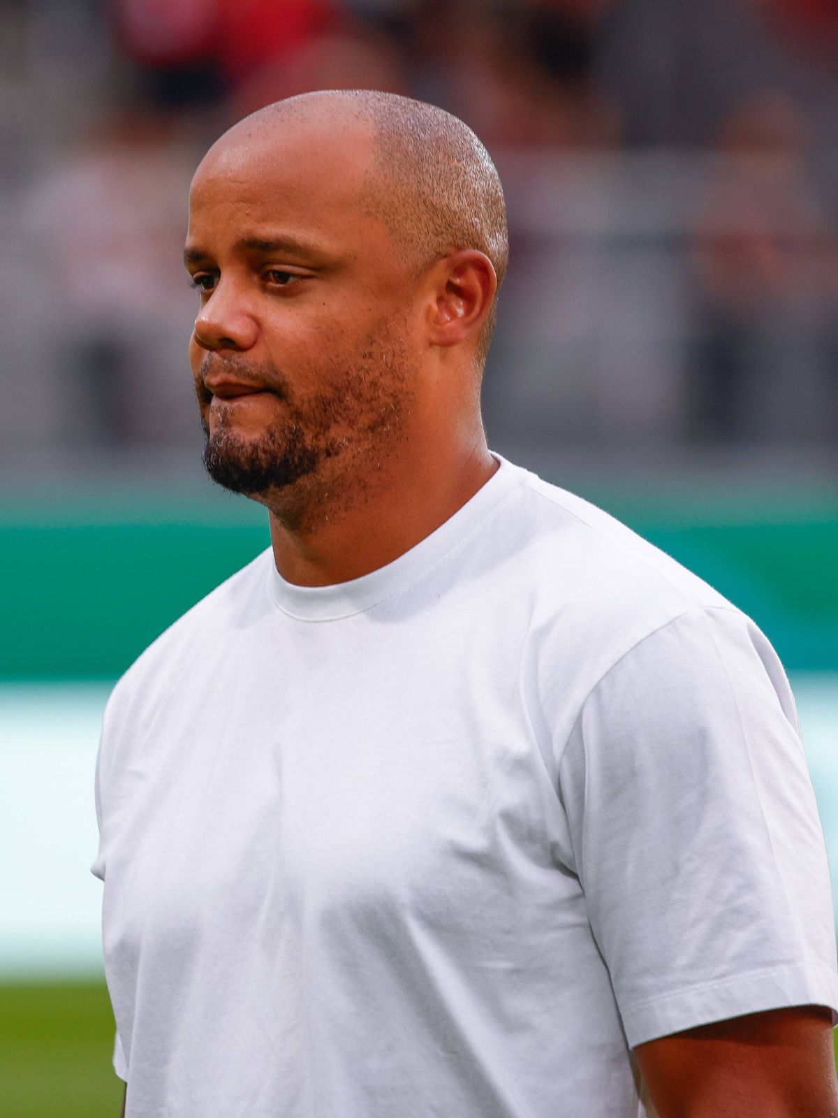 27.08.2025, xavx, Fussball DFB Pokal 1.Runde, SV Wehen Wiesbaden - Bayern München v.l. Vincent Kompany (FC Bayern Muenchen, Trainer) (DFL DFB REGULATIONS PROHIBIT ANY USE OF PHOTOGRAPHS as IMAGE SE...