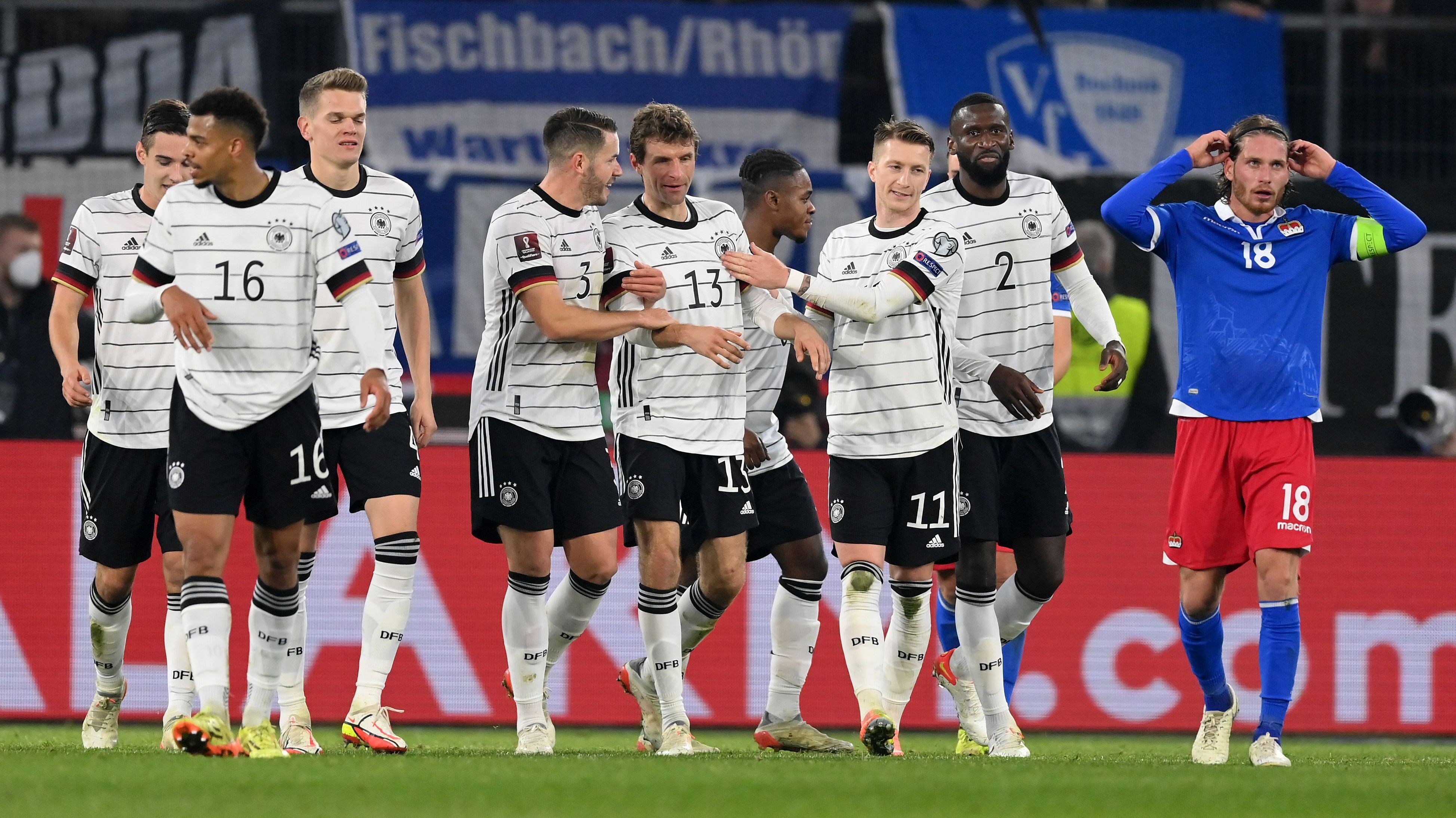 <strong>Deutschland gegen Liechtenstein 9:0</strong><br>Wann: 11. November 2021