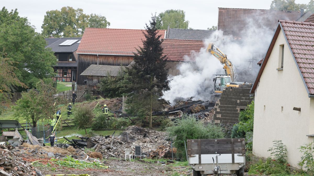Brand in Drognitz