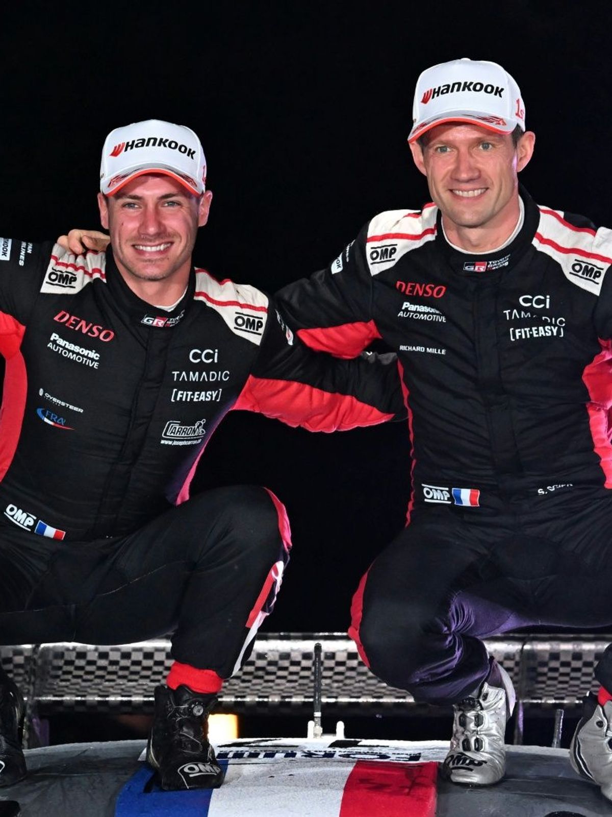 Sebastien Ogier (r.) und Co-Pilot Vincent Landais