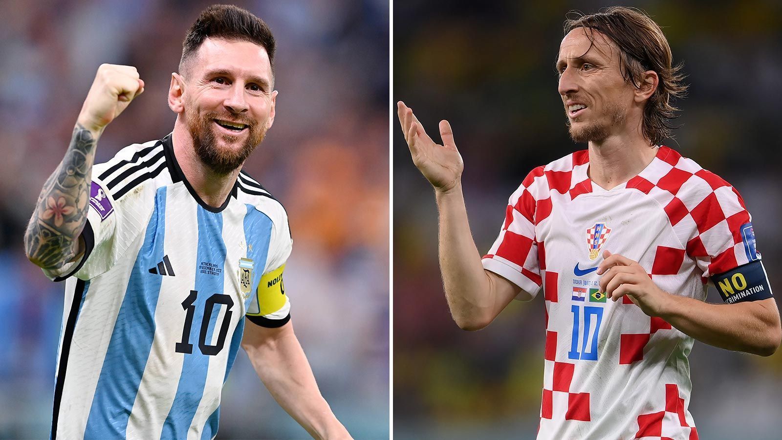 
                <strong>Argentinien gegen Kroatien im Head-to-Head-Vergleich</strong><br>
                Im WM-Halbfinale zwischen Argentinien und Kroatien (ab 20 Uhr im Liveticker auf ran.de)  sind die Südamerikaner klarer Favorit - auch dank Superstar Messi. Doch ist das tatsächlich so? ran macht den Head-to-Head-Vergleich.
              