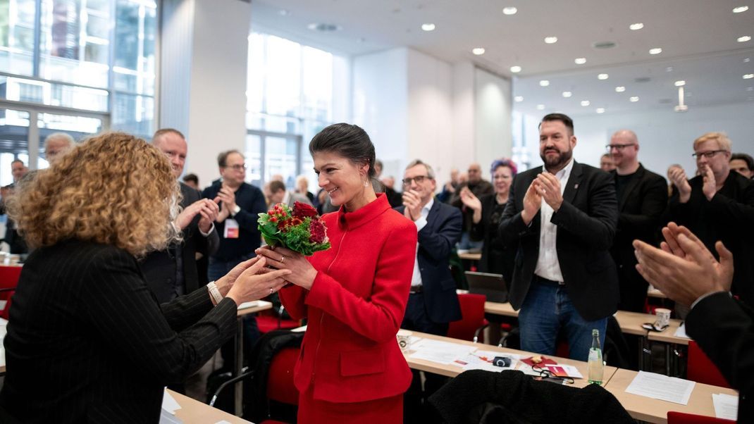 Sahra Wagenknecht kehrte der Linkspartei den Rücken, um das BSW zu gründen.