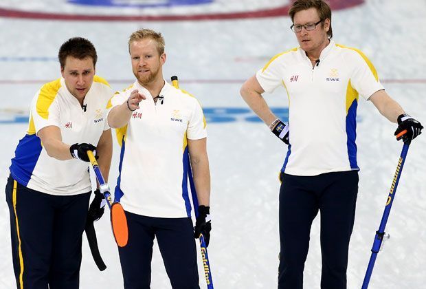 
                <strong>Curling, Herren: Bronze - Schweden</strong><br>
                Die schwedischen Curler haben die Olympischen Spiele in Sotschi versöhnlich abgeschlossen und die Bronzemedaille gewonnen. Im Spiel um Platz drei setzte sich der Weltmeister um Skip Niklas Edin gegen China mit 6:4 durch.
              