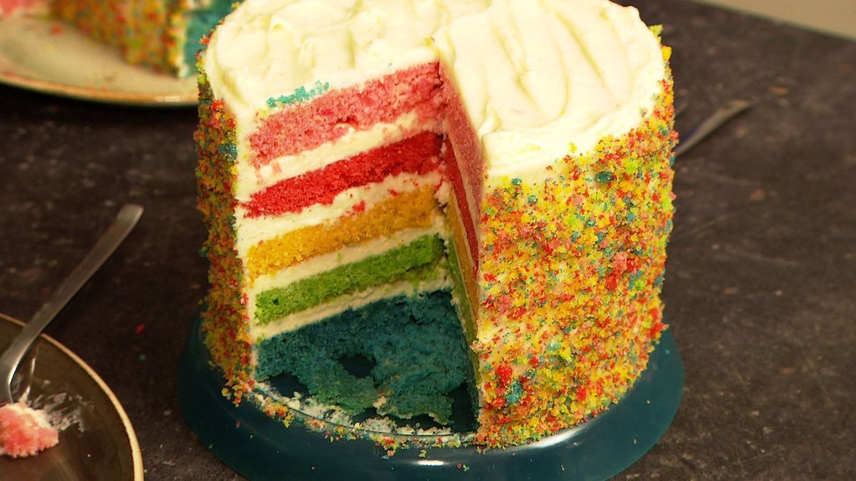 Rainbow Cake