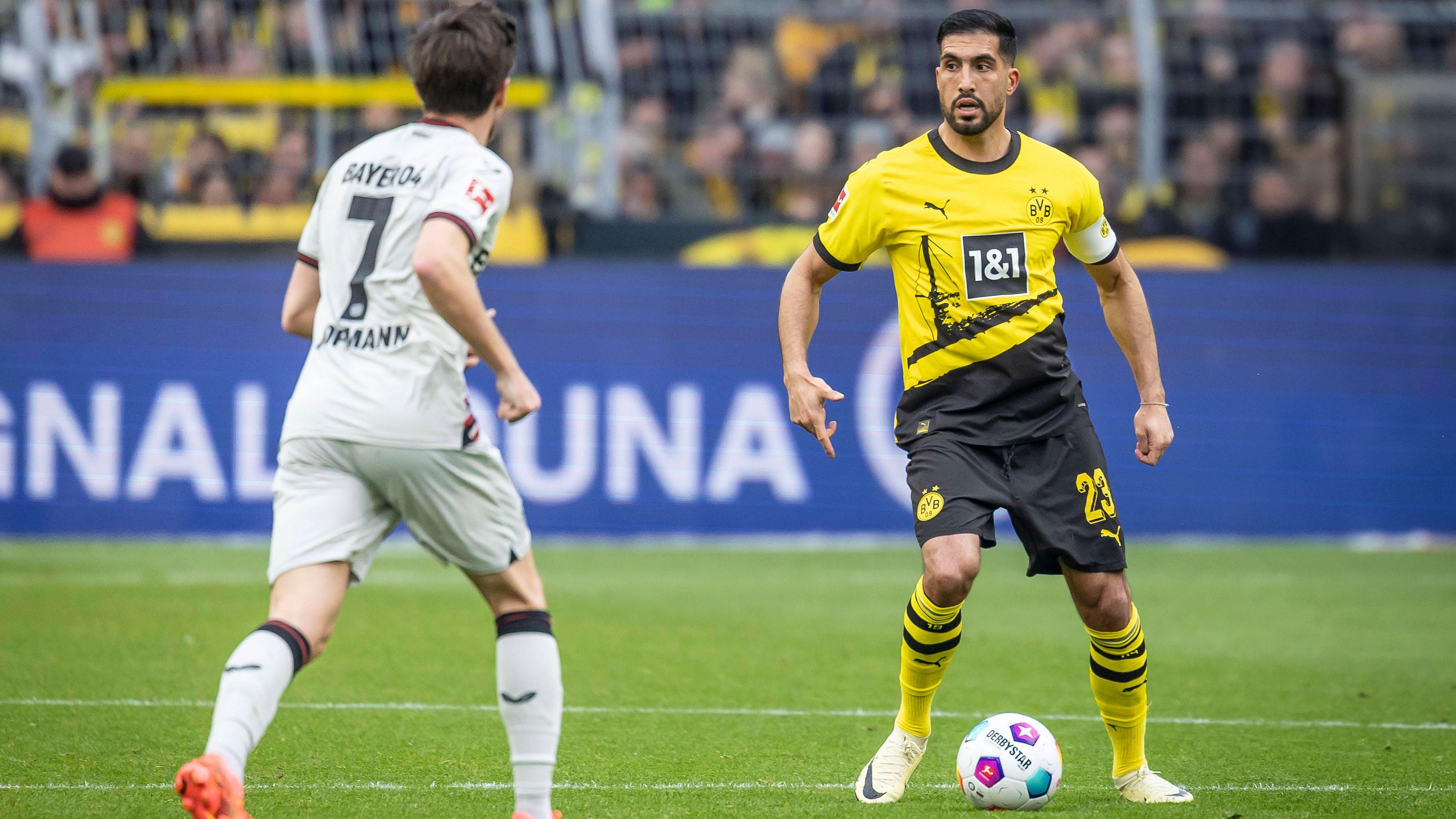 <strong>Emre Can  (Borussia Dortmund)</strong><br>Bekommt nicht so recht Zugriff auf Ball und Gegner. Hat in der Nachspielzeit der ersten Hälfte Glück, als sein leichtsinniger Ballverlust am Ende keinen Schaden anrichtet. Auch sonst eher fehlerhaft im Spielaufbau. Schwacher Auftritt, der in der 69. Minute durch seine Auswechslung beendet wird. <strong><em>ran</em>-Note: 4</strong>