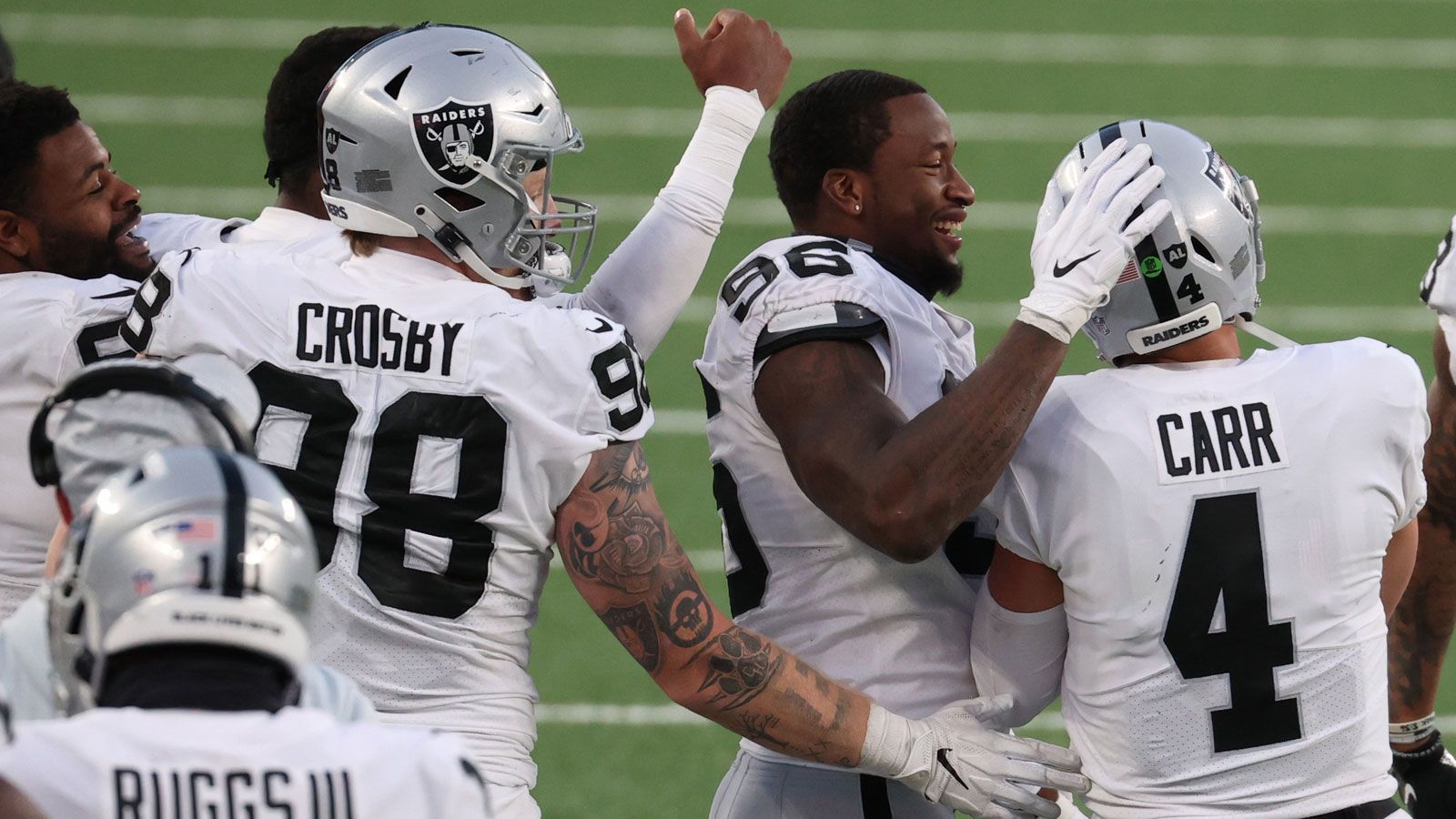 
                <strong>Las Vegas Raiders (7-5/AFC West)</strong><br>
                Week 14: vs. Indianapolis Colts -Week 15: vs. Los Angeles Chargers -Week 16: vs. Miami Dolphins -Week 17: at Denver Broncos
              