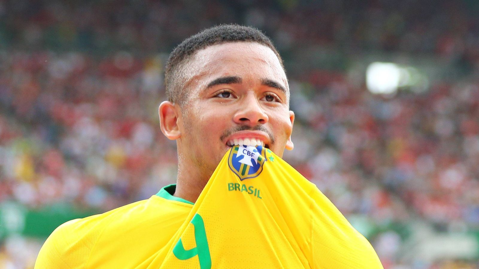 
                <strong>Brasilien: 28,09 Jahre</strong><br>
                Jüngster Spieler: Gabriel Jesus (Bild), 21 Jahre (3.4.1997)Ältester Spieler: Miranda, 33 Jahre (7.9.1984)
              