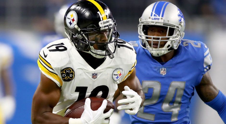 
                <strong>Gewinner: JuJu Smith-Schuster</strong><br>
                Der Rookie der Pittsburgh Steelers überzeugt momentan auf ganzer Linie. Gegen die Detroit Lions fing der 20-Jährige Bälle für 193 Yards und einen Touchdown. Insgesamt steht JuJu-Smith Schuster bei vier Touchdowns und 424 Yards Raumgewinn – so läuft er Martavis Bryant als Receiver Nummer 2 hinter Antonio Brown den Rang ab.
              