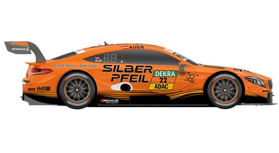 
                <strong>Lucas Auer (Mercedes)</strong><br>
                Auffällige Designs passen zu dem Österreicher. Letzte Saison war er im grellen Pink unterwegs, nun in einem auffälligen Orange. Auer ist der Neffe der österreichischen Formel-1-Legende Gerhard Berger, der nun Chef der DTM ist.  
              