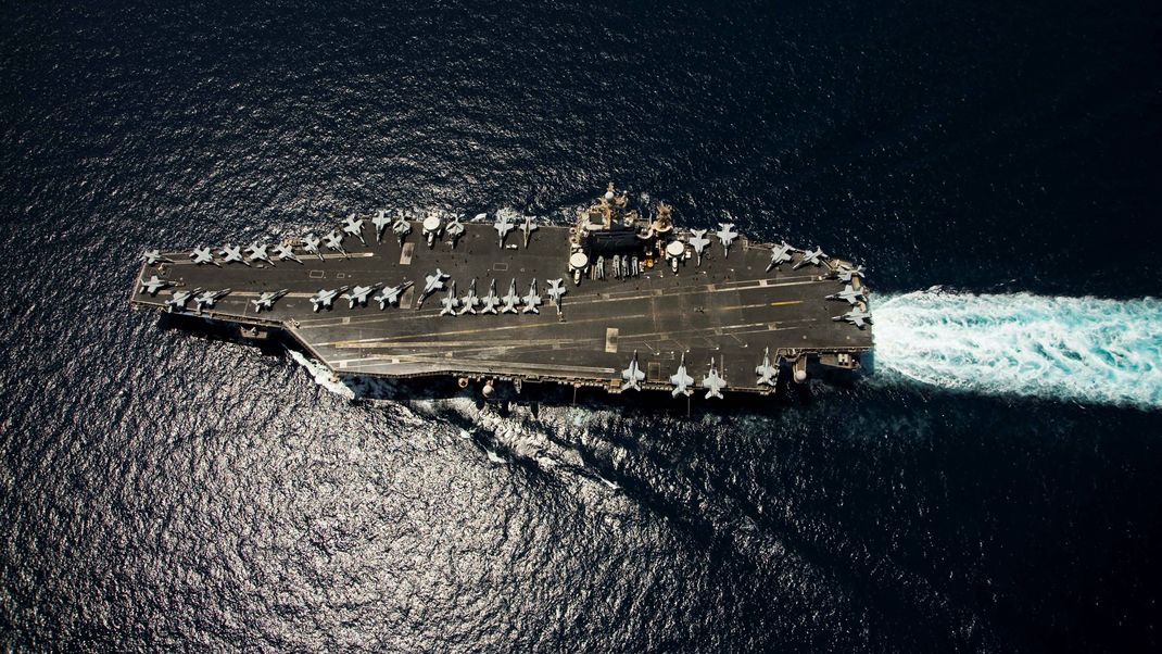 Der Flugzeugträger USS Abraham Lincoln.