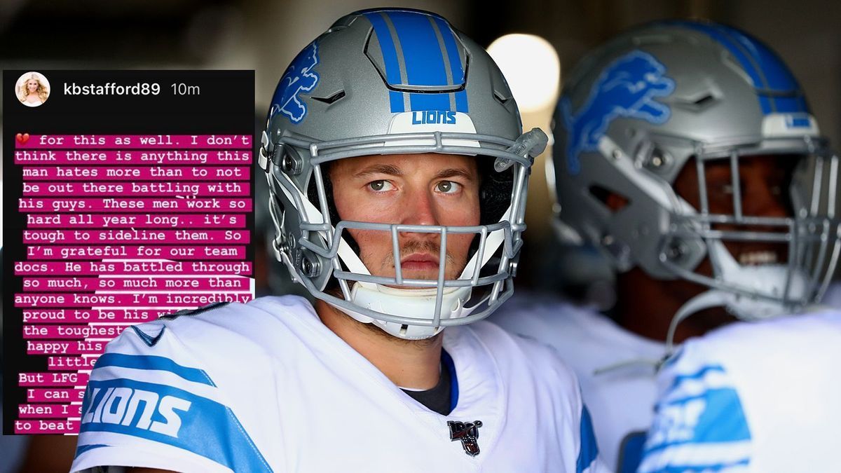 Matthew Stafford und die Botschaft