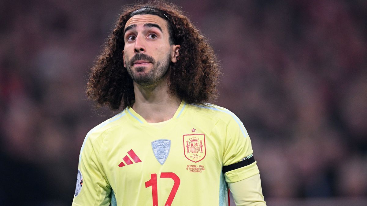 Denmark v Spain - UEFA Nations League 2024/25 League A Group A4