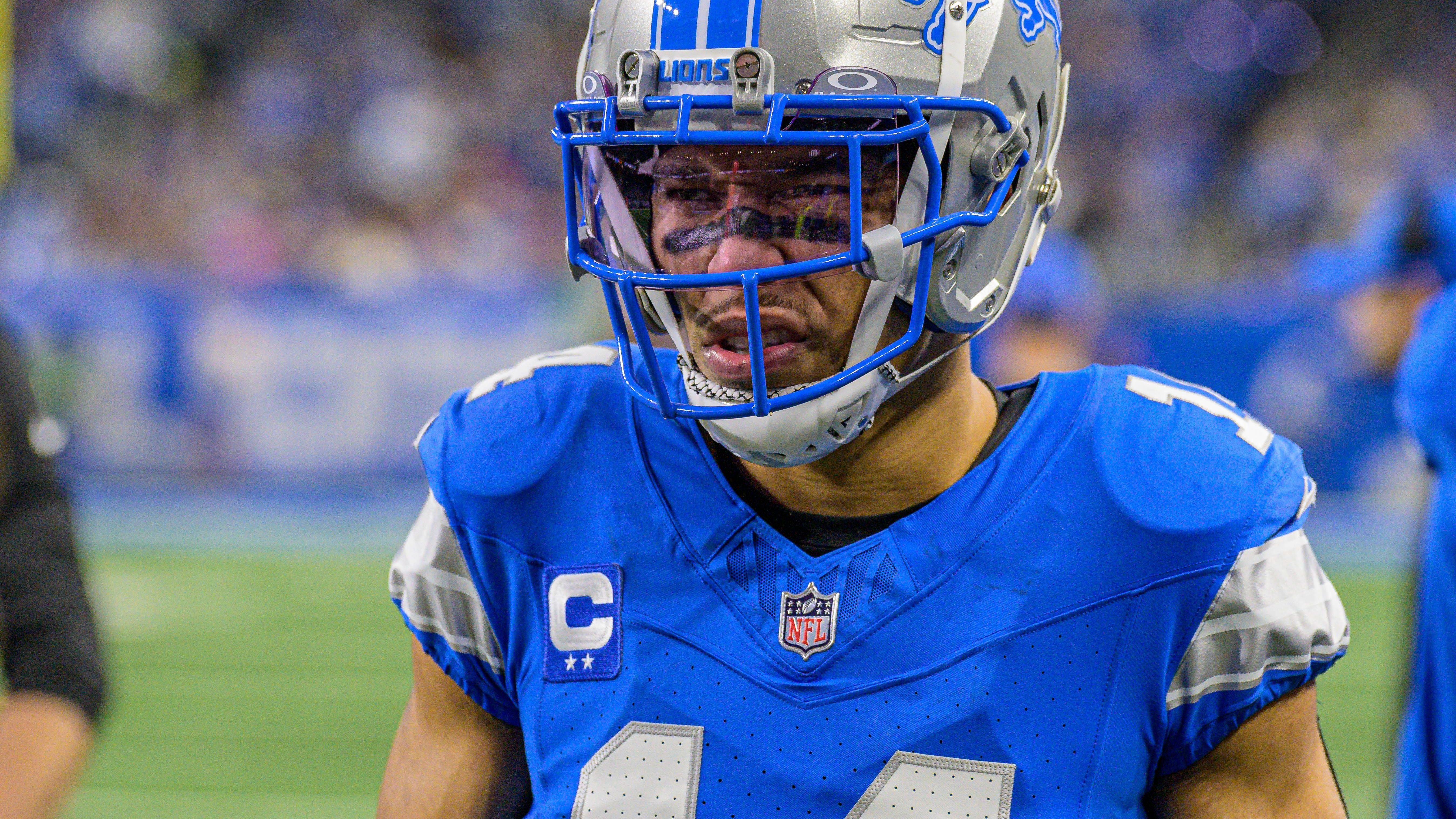 <strong>Detroit Lions (2 deutsche Spieler)</strong><br>Ein echter Star ist hingegen Amon-Ra St. Brown. Der Sohn eines Amerikaners und einer Deutschen hat sich zu einem der besten Receiver der NFL entwickelt und ist das Gesicht der Franchise in Detroit. Dafür wurde er mit einem 120-Millionen-Dollar-Vertrag belohnt.