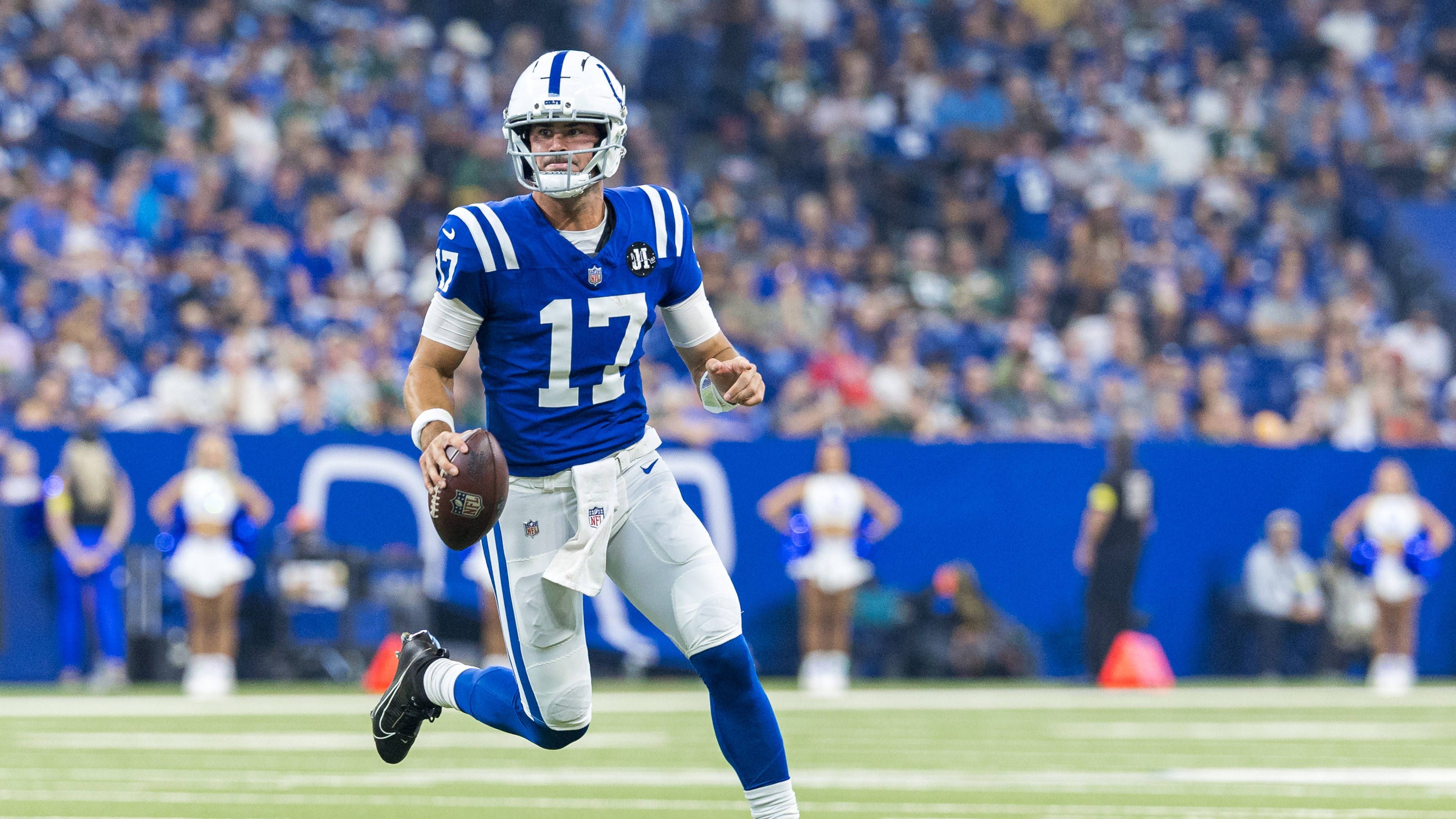 <strong>Platz 30: Daniel Jones (Indianapolis Colts)</strong><br>Das Quarterback-Duell mit Anthony Richardson hat Daniel Jones gewonnen - wenn auch nicht wirklich überzeugend. Der ehemalige Giants-Quarterback erhielt in der Preseason weitestgehend die Snaps mit den Startern, nun muss er zeigen, dass er auch die Qualitäten hat, um selbst als Starter aufs Feld zu dürfen.