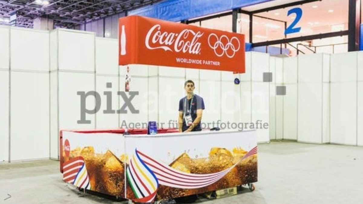 Großsponsor der Olympischen Spiele: Coca-Cola