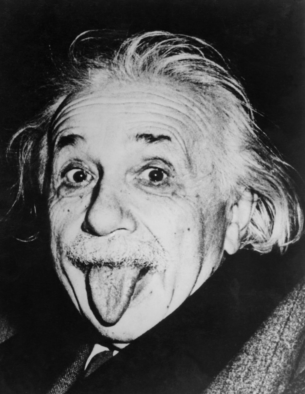 Kult-Portrait von Albert Einstein