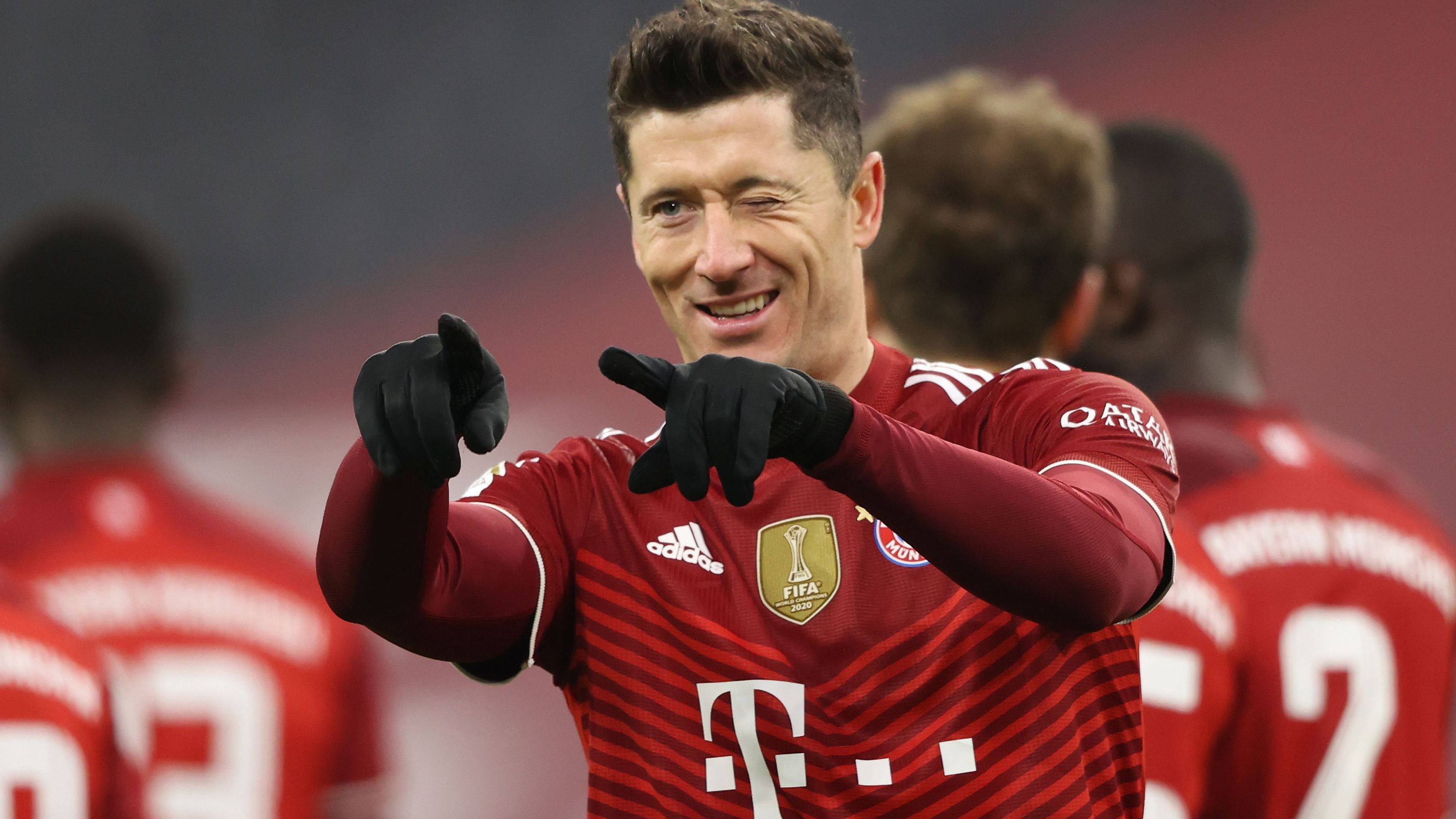 <strong>Sechs Tore: Robert Lewandowski</strong><br><strong>Saison:</strong> 2021/22<br><strong>Verein:</strong>&nbsp;FC Bayern München