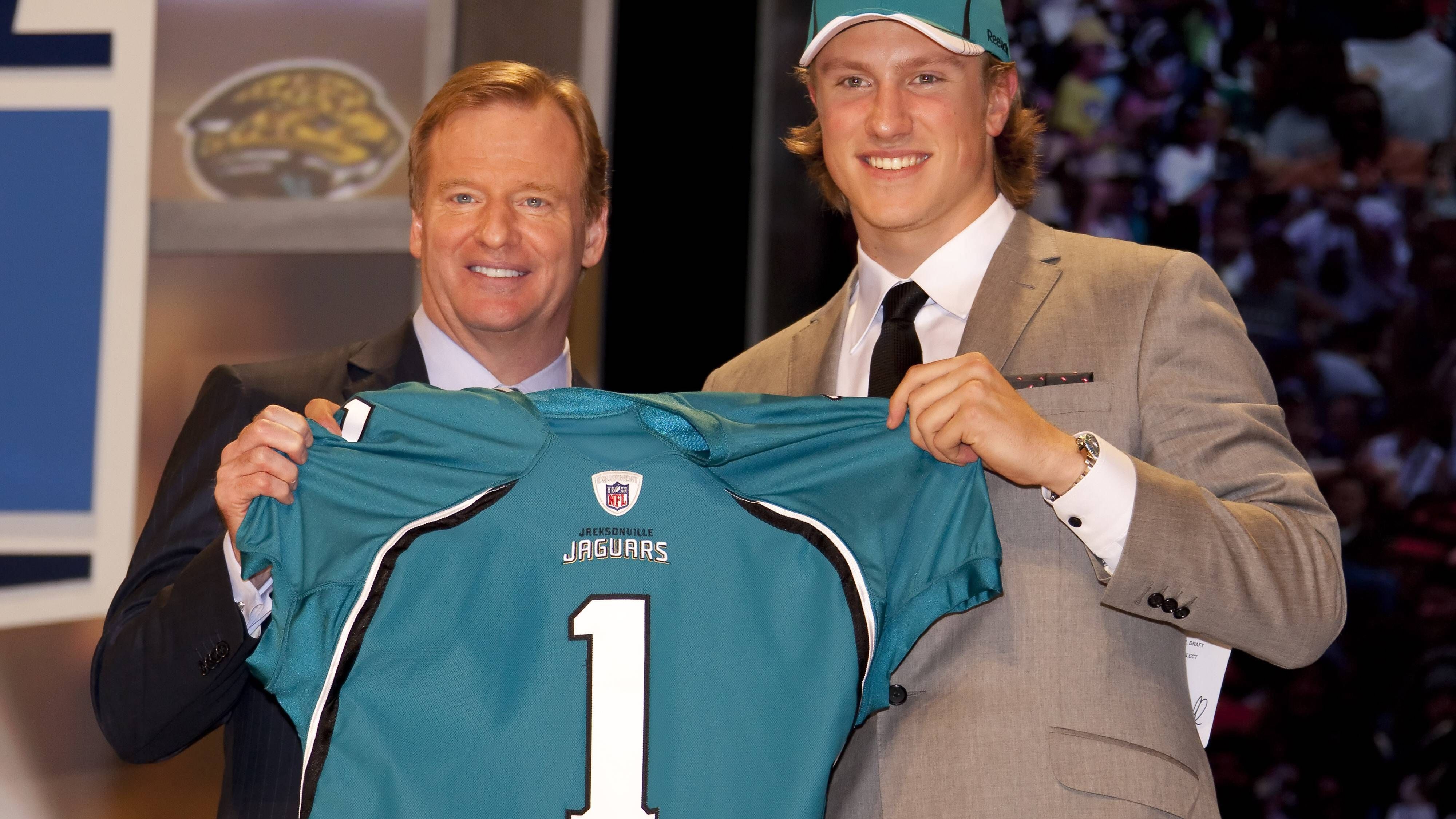 <strong>15. Blaine Gabbert, QB, 2011 (Jacksonville Jaguars) - Nr. 10 Overall</strong><br>Gabbert hatte mit Konsistenzproblemen zu kämpfen und wurde schnell zum Backup.