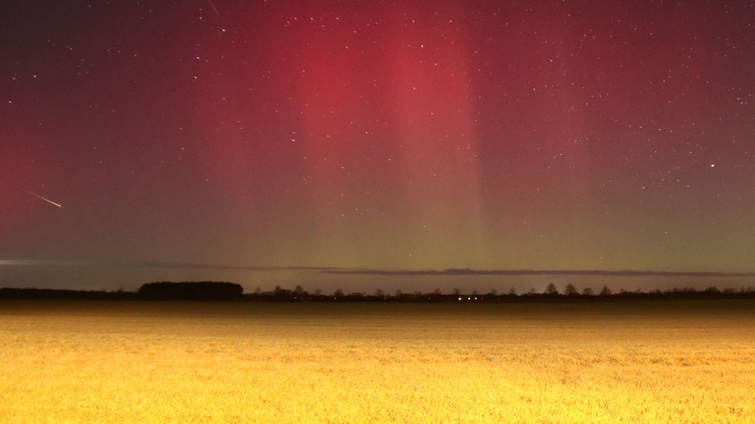 Polarlichter über Brandenburg