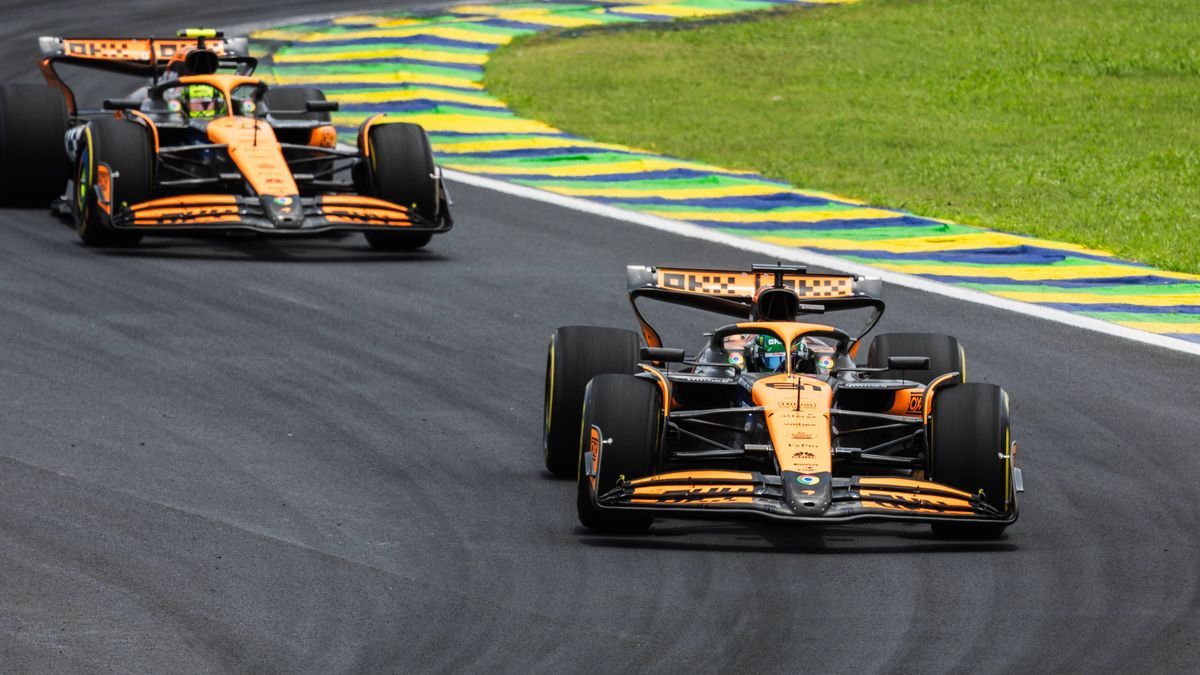 Autodromo Jose Carlos Pace, So Paulo, Brazil. 2.November.2024; Oscar Piastri of Australia and McLaren F1 Team during sprint race Formula One Brazil Grand Prix PUBLICATIONxNOTxINxJPN (272021568)