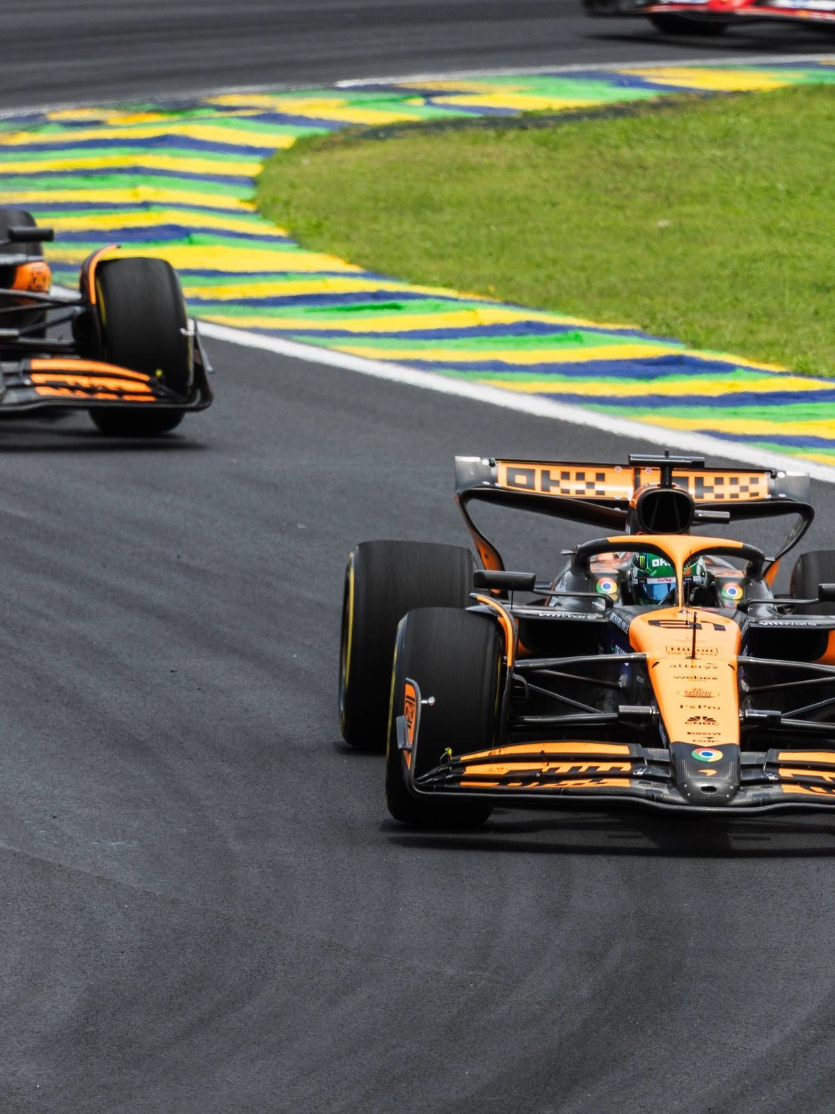 Autodromo Jose Carlos Pace, So Paulo, Brazil. 2.November.2024; Oscar Piastri of Australia and McLaren F1 Team during sprint race Formula One Brazil Grand Prix PUBLICATIONxNOTxINxJPN (272021568)