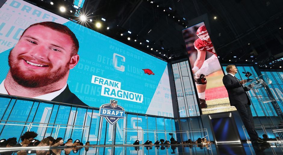 
                <strong>20. Pick - Detroit Lions: C Frank Ragnow</strong><br>
                Vierjahresvertrag über 11.780.140 US-Dollar, davon 6.647.375 Signing-Bonus
              