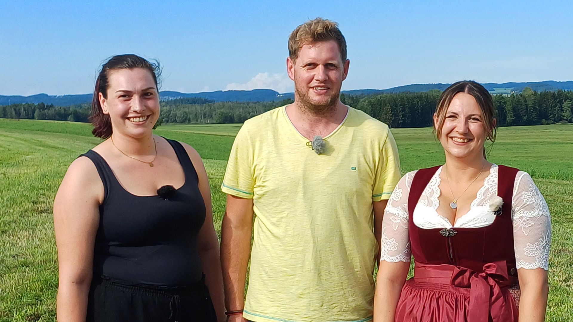 Mit Nadine und Franziska hat Bernhard zwei Damen auf eingeladen, die es kaum erwarten können, den herzlichen Salzburger kennen zu lernen.