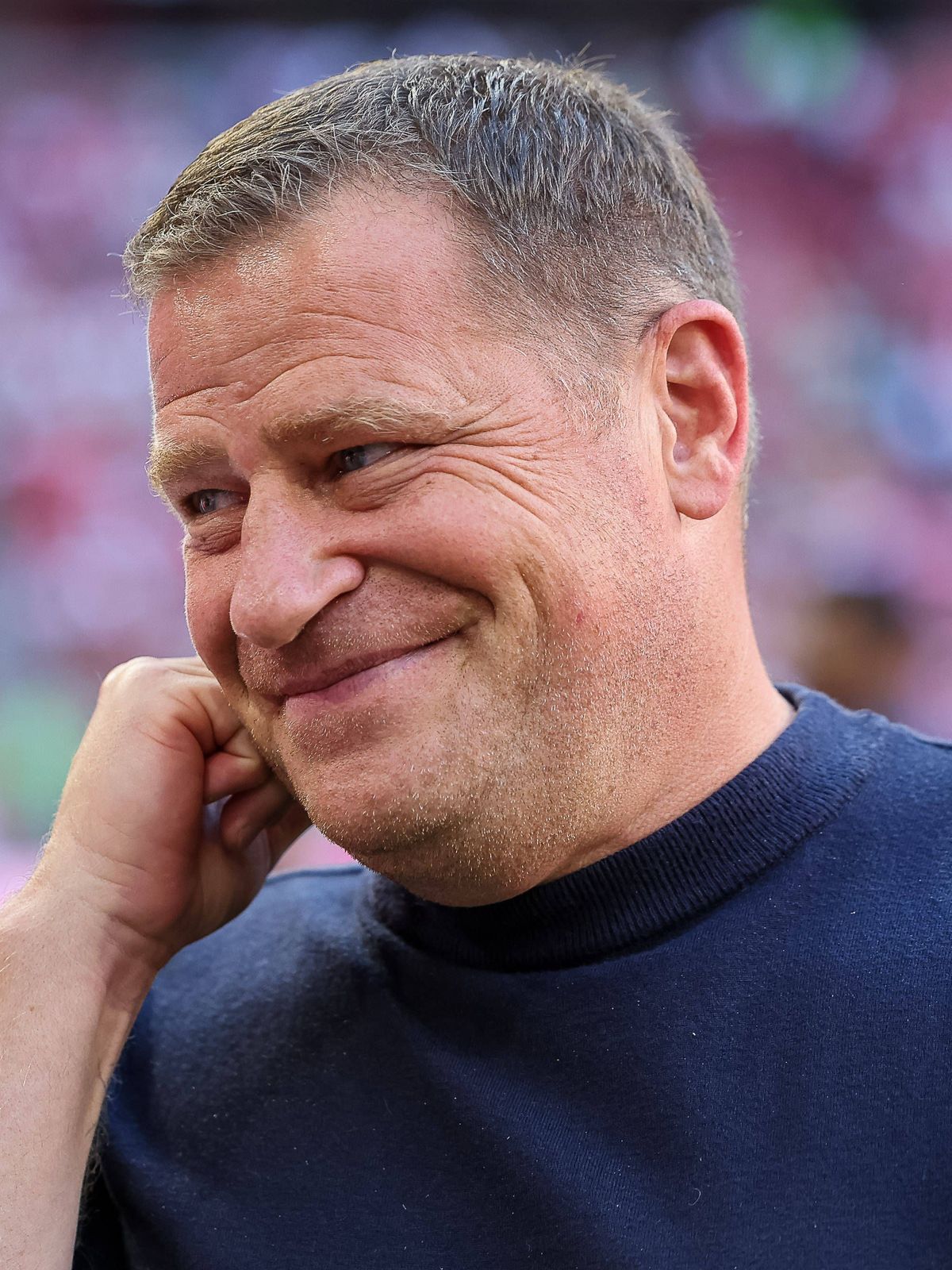 Max Eberl (FC Bayern Muenchen, Sportvorstand) vor dem Spiel, GER, FC Bayern Muenchen vs. Tottenham Hotspur, Fussball, Telekom Cup, Testspiel, Saison 2025 2026, 07.08.2025, GER, FC Bayern Muenchen v...