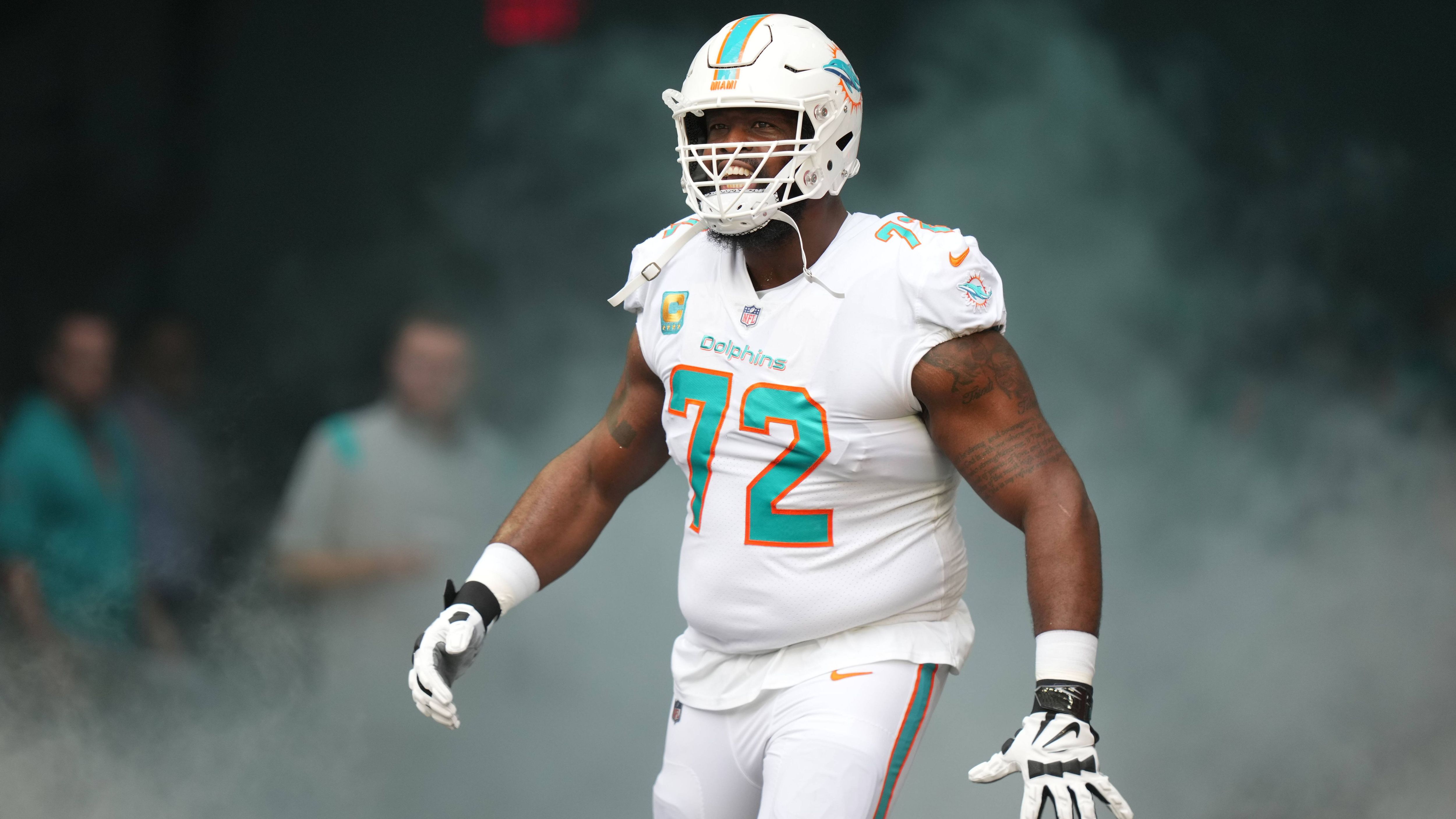 <strong>Miami Dolphins<br></strong>13 Verletzte:<br>Christopher Brooks, Alec Ingold, Jalen Ramsey, Connor Williams, Xavien Howard, Nik Needham, Jeff Wilson, De'Von Achane, Terron Armstead, River Cracraft, Erik Ezukanma, Keion Crossen, Zeke Vandenburgh