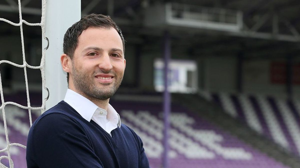 Tedesco (l.) war bisher Jugendtrainer bei Hoffenheim