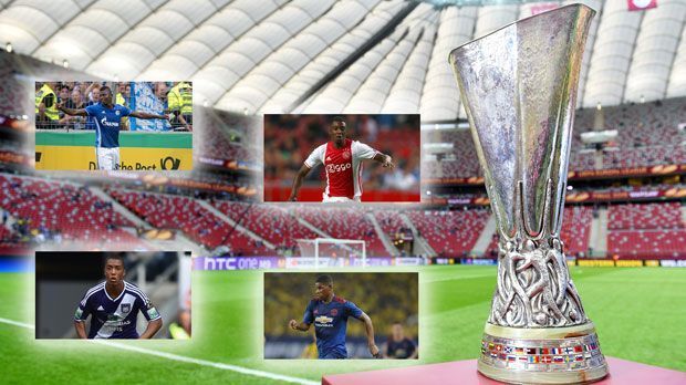 
                <strong>Top-Elf:Talente der Europa League 16/17</strong><br>
                Mit Manchester United, Ajax Amsterdam, dem AS Rom oder Schalke 04 sind in dieser Saison namhafte Klubs in der Europa League vertreten - und damit auch jede Menge Talente. ran.de präsentiert die Top-Elf der Nachwuchs-Stars, die jünger als 20 Jahre sind.
              