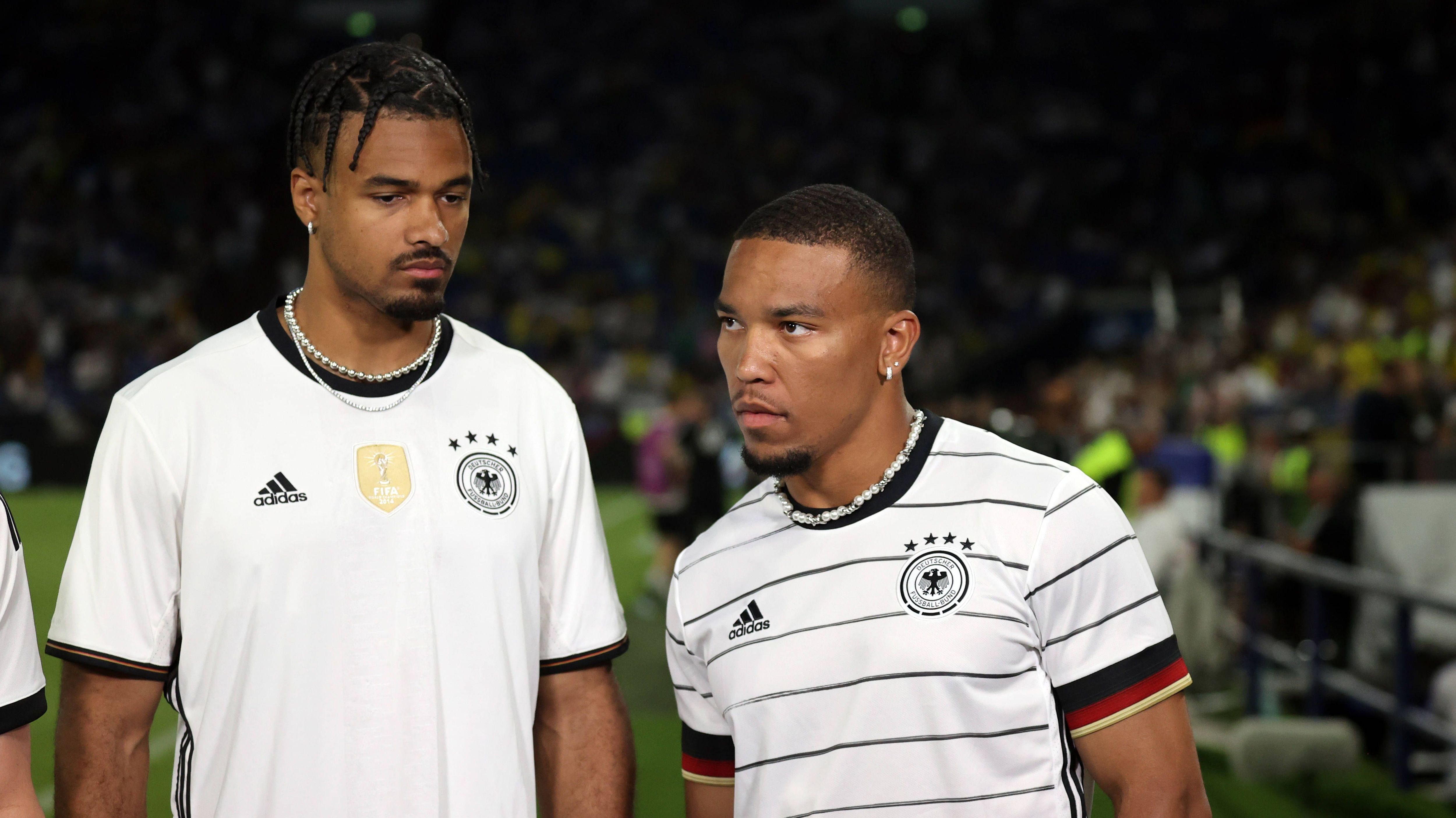 <strong>Equanimeous und Amon-Ra St. Brown</strong><br>Das deutsche Brüderpaar der NFL. Equanimeous St. Brown (l.) spielt seit 2022 für die Chicago Bears. Der Wide Receiver wurde 2018 von den Green Bay Packers in der sechsten Runde gedraftet. Sein jüngerer Bruder Amon-Ra, auch Wide Receiver, spielt ebenfalls in der NFC North. Er geht für die Detroit Lions auf Touchdown-Jagd, die ihn in Runde vier drafteten.
