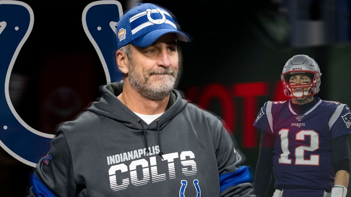 Frank Reich und Tom Brady 