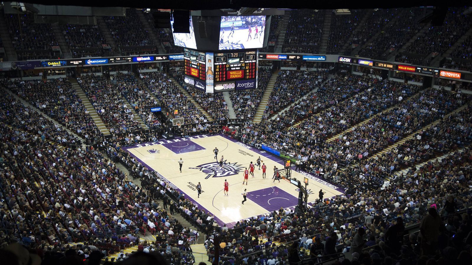 
                <strong>10. Platz: Sleep Train Arena, Sacramento</strong><br>
                Ehemalige Spielstätte der Sacramento Kings (NBA)Höchstgemessene Lautstärke: 126.0 dB
              