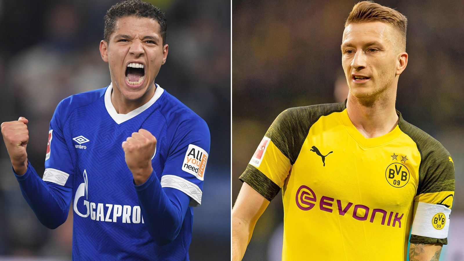 
                <strong>Zentraler Mittelfeldspieler: Amine Harit vs. Marco Reus</strong><br>
                Nach starker vergangener Saison hat die Leistung von Amine Harit in der aktuellen Saison noch Luft nach oben. Gegen Nürnberg schoss er endlich sein erstes Saisontor. Marco Reus hingegen präsentiert sich derzeit so gefährlich wie noch nie. Neun Tore, sieben Torvorlagen, 19 Torschussvorlagen. Der Kapitän ist Anspielstation und treibende Kraft nach vorne. Er vermittelt Strategie und Stabilität im Dortmunder Spiel.Punkt für Marco Reus - 2:9
              