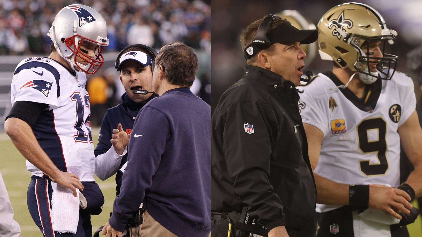 
                <strong>New England Patriots – New Orleans Saints: Die vielleicht letzte Chance auf einen Titel?</strong><br>
                Für Quarterback Tom Brady, Tight End Rob Gronkowski, Head Coach Bill Belichick und Offensive Coordinator Josh McDaniels könnte es die letzte Chance sein, in dieser Konstellation noch einmal gemeinsam einen Super Bowl zu gewinnen. Selbiges trifft auf Saints-Head-Coach Sean Payton und seinen Quarterback Drew Brees zu. Seit 2006 arbeitet das Trainer-Quarterback-Gespann zusammen. In dieser Zeit erreichten sie lediglich einmal den Super Bowl – und das ist mittlerweile neun Jahre her. Ein nächstes Mal würde es für Payton und Brees womöglich nicht geben.
              