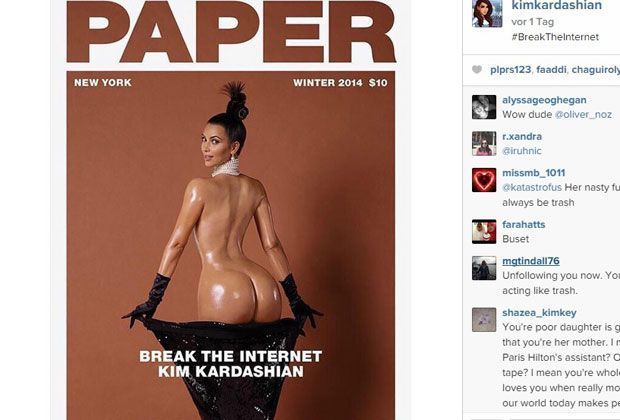 
                <strong>Roberto Luongo ver-arsch-t Kim Kardashian</strong><br>
                Und hier das Original, mit dem Kardashian auf dem Cover einer Zeitschrift gelandet ist.
              
