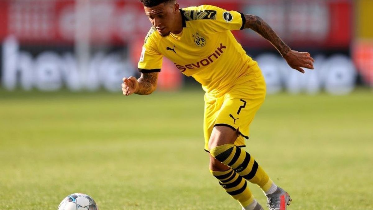 Jadon Sancho spielt seit 2017 für Borussia Dortmund