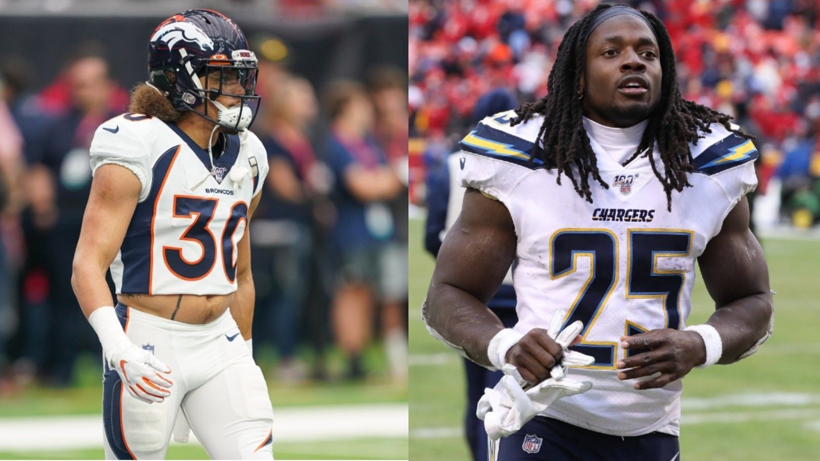 
                <strong>Denver Broncos: Running Backs</strong><br>
                Die Denver Broncos haben sich mit Melvin Gordon auf der Running Back Position verstärkt. Doch war das überhaupt nötig? Mit Philip Lindsay und Royce Freeman haben sie bereits ein Duo auf dieser Position, das sich in der vergangenen Saison um Spielminuten gestritten hat. 
              