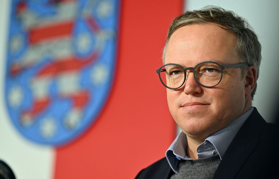 Mario Voigt (CDU) will Ministerpräsident des Freistaats Thüringen werden.