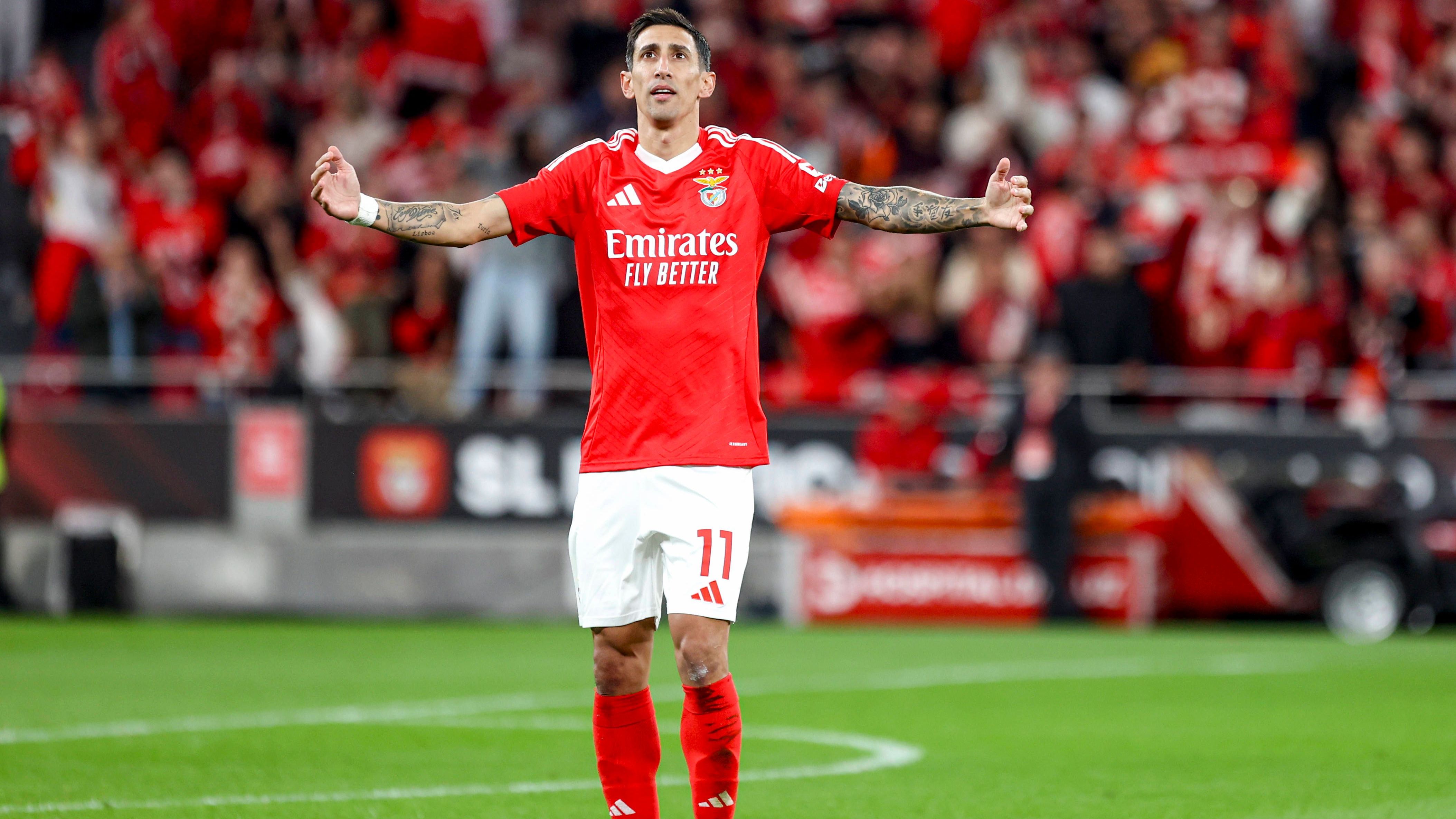 <strong>Benfica Lissabon (Portugal)</strong><br>Stars: Angel Di Maria (LA), Orkun Kökcü (ZM), Jan-Niklas Beste (LV)<br>Qualifikationsgrund: Platzierung im UEFA Ranking