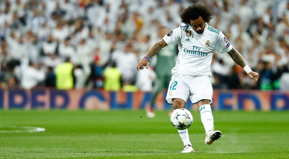 
                <strong>Marcelo (Real Madrid)</strong><br>
                Auffällig im Spiel nach vorne, legt Ronaldo in der 28. eine riesen Chance auf. Defensiv schwächer, kann die Flanke vor dem 0:1 nicht verhindern. Erzielt kurz vor Ende im Zusammenspiel mit Asensio das 3:1. ran-Note: 2
              